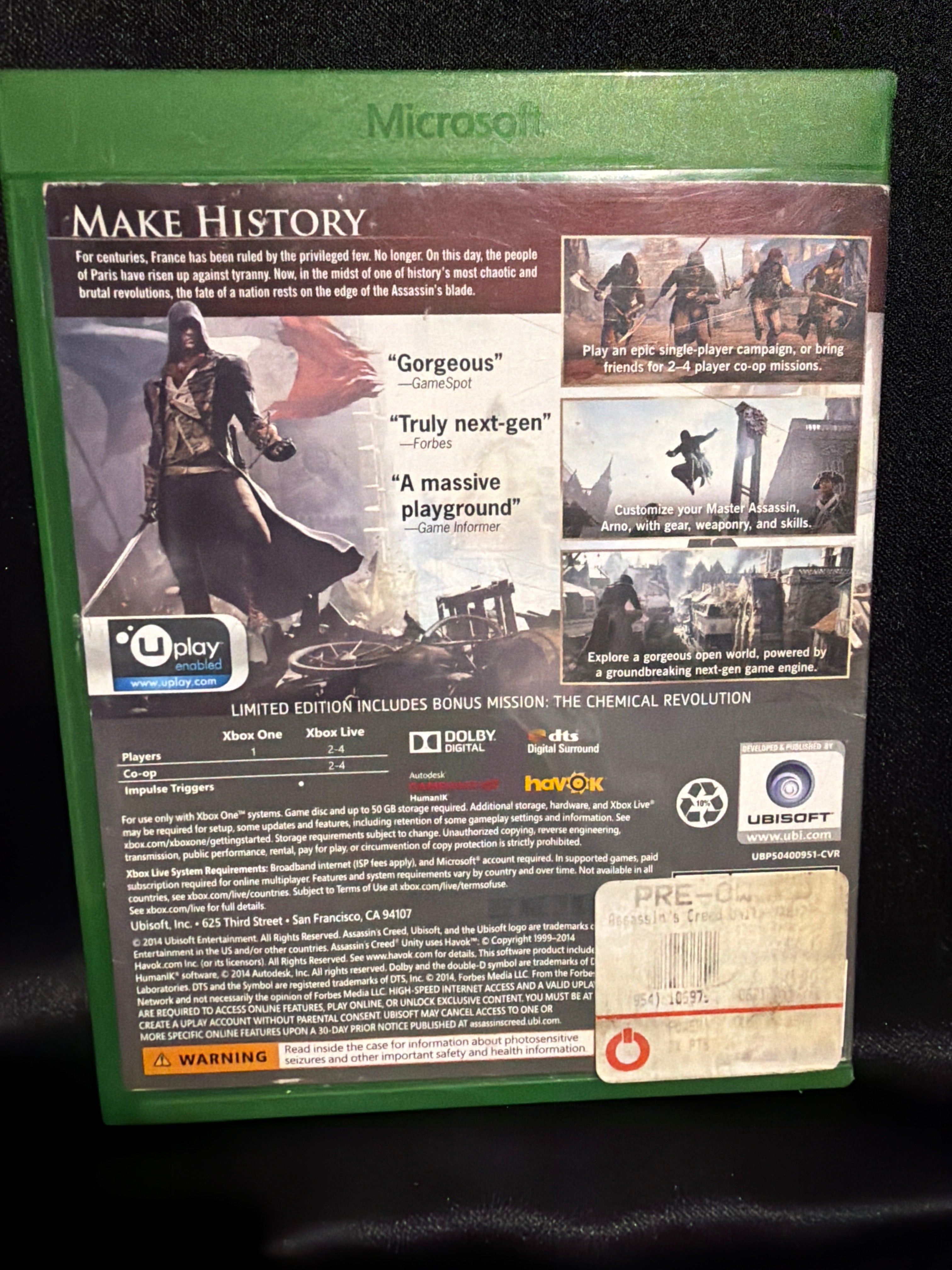 Assassin’s Creed: Unity