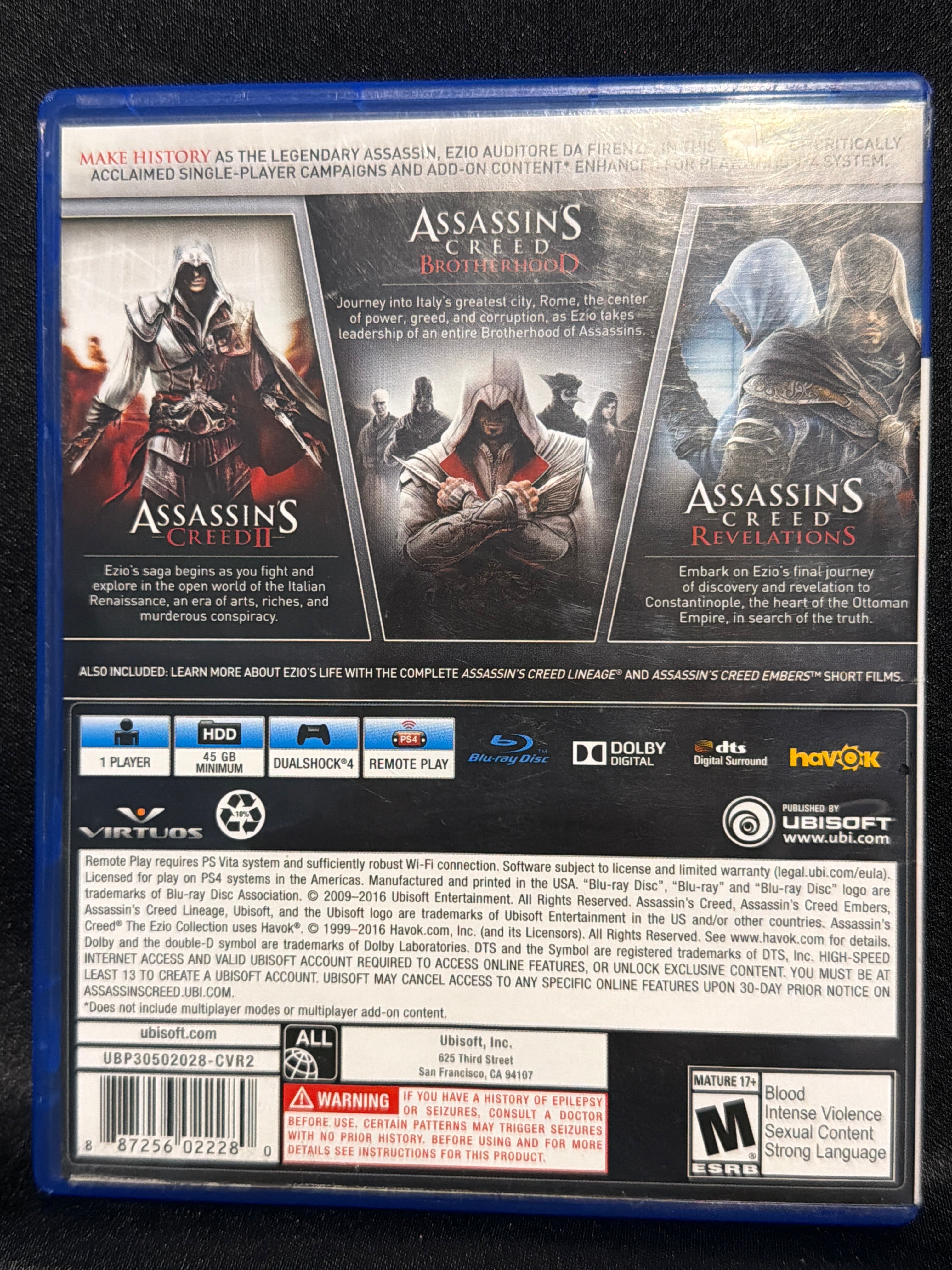 Assassins Creed: The Ezio Collection
