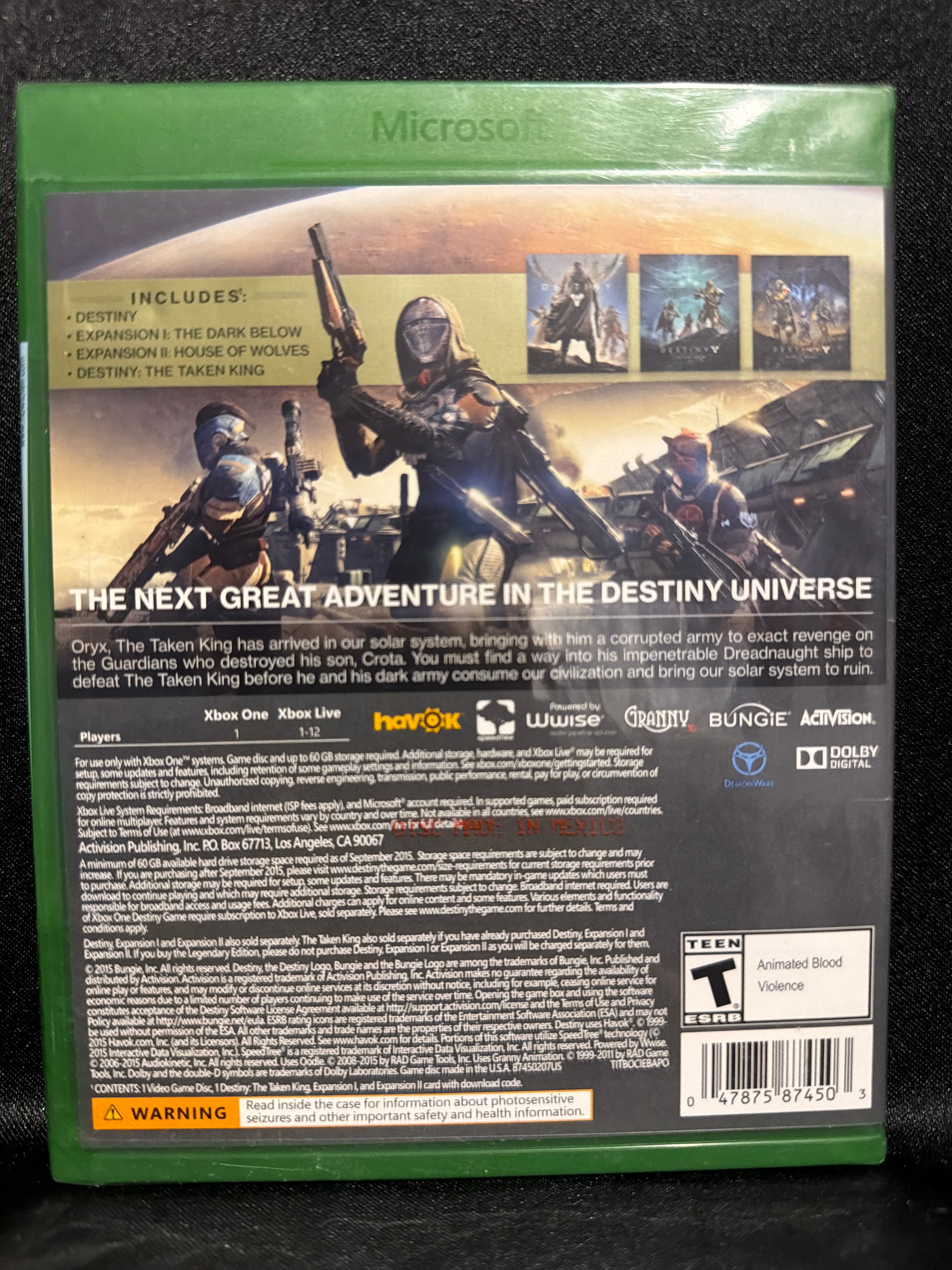 Destiny: The Taken King