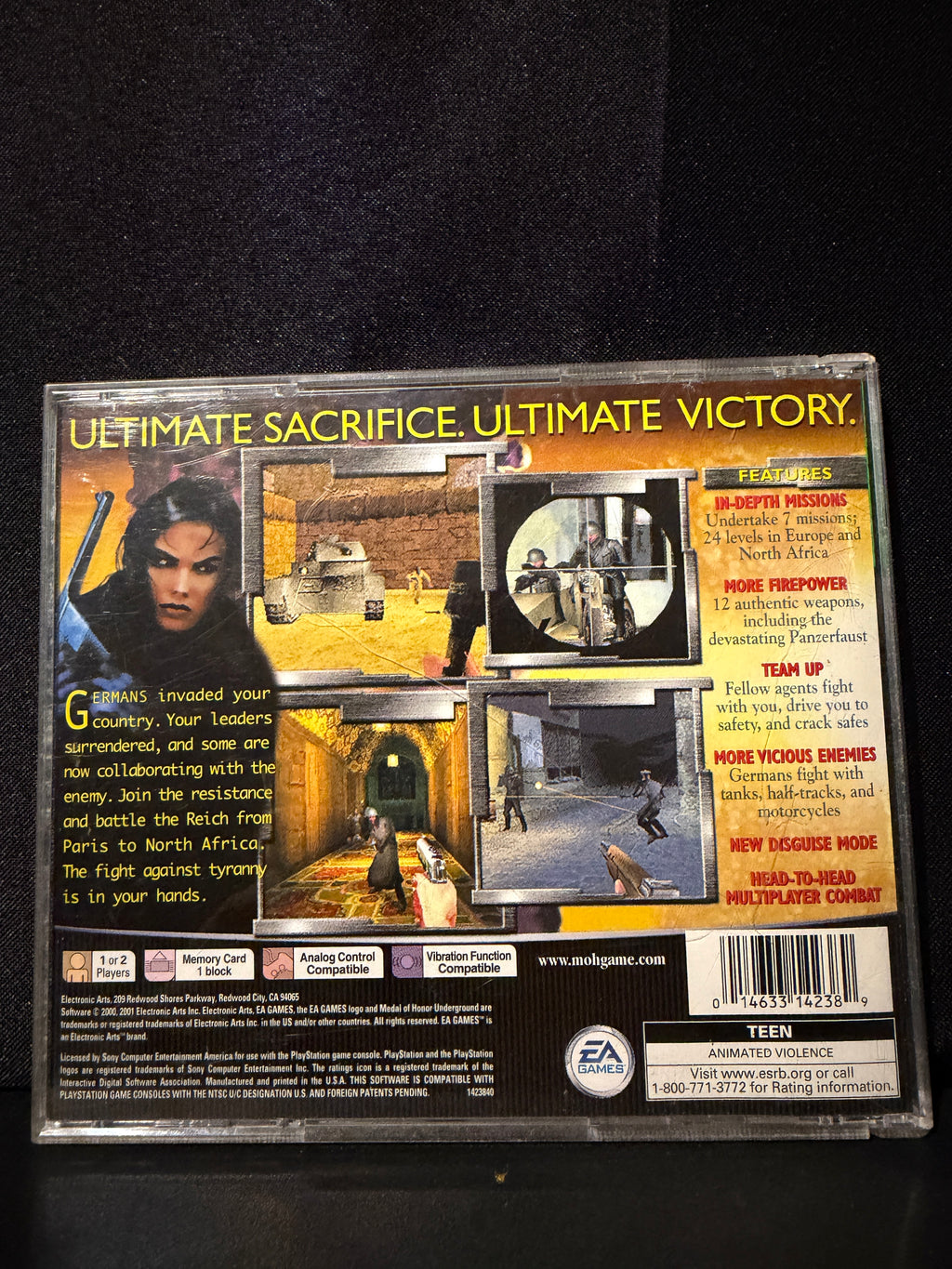Medal of Honor Underground