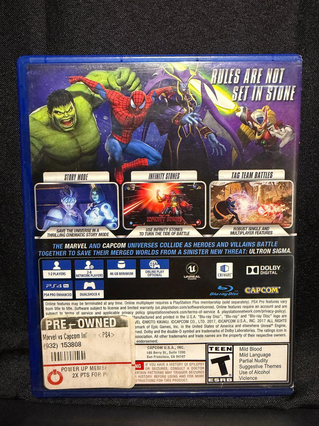 Marvel vs Capcom: Infinite