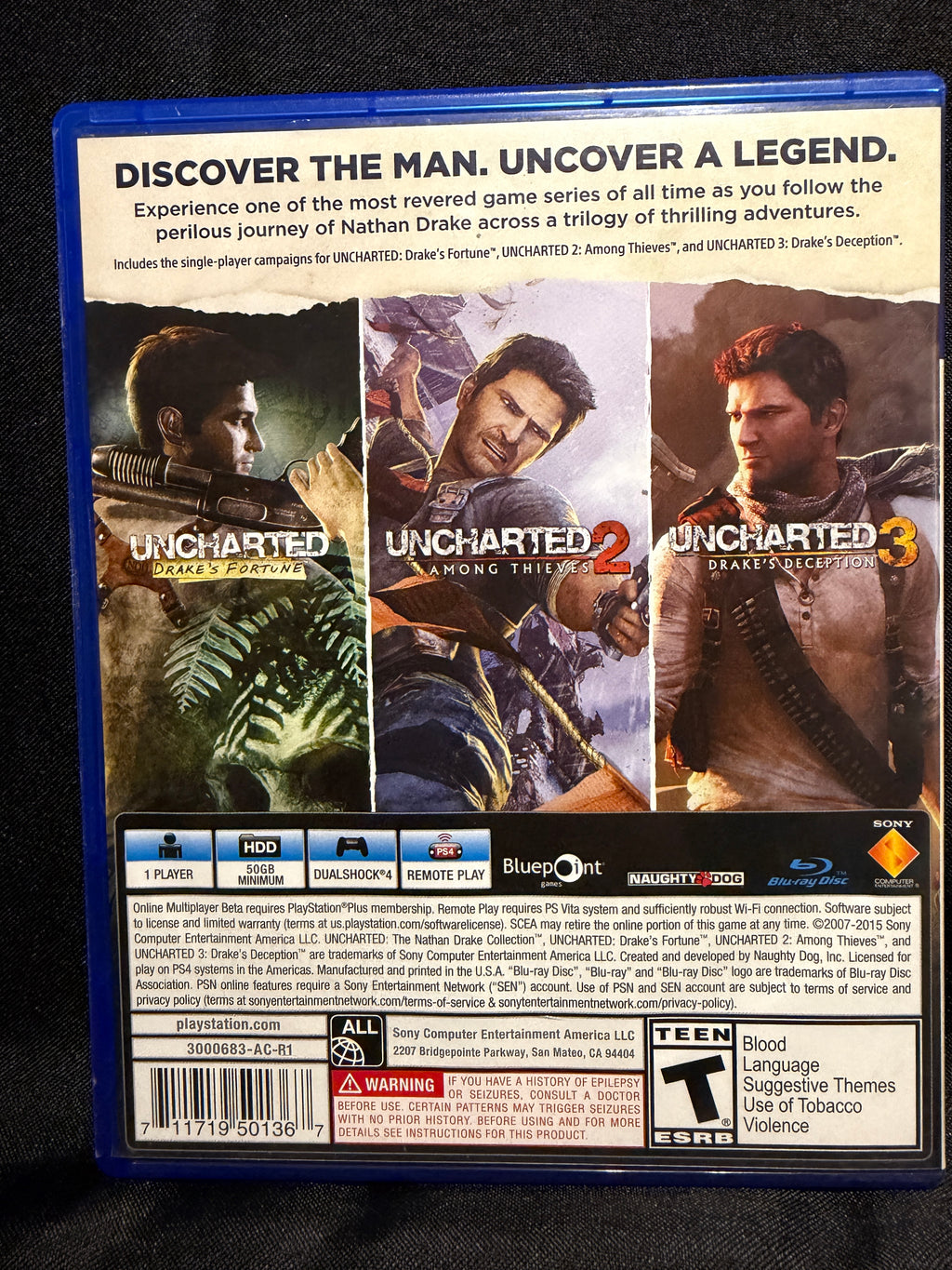 Uncharted The Nathan Drake Collection